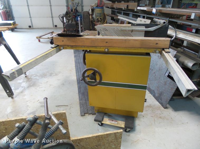 image for item AU9600 Powermatic 68 table saw