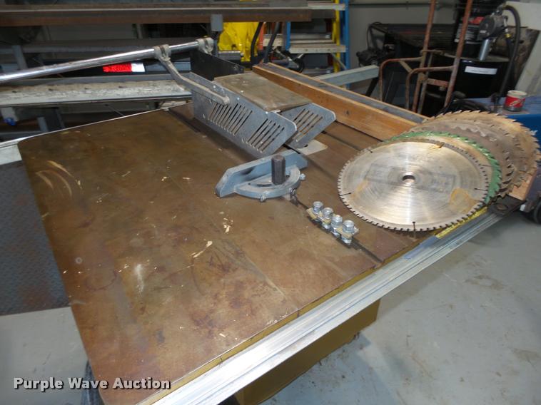 image for item AU9600 Powermatic 68 table saw