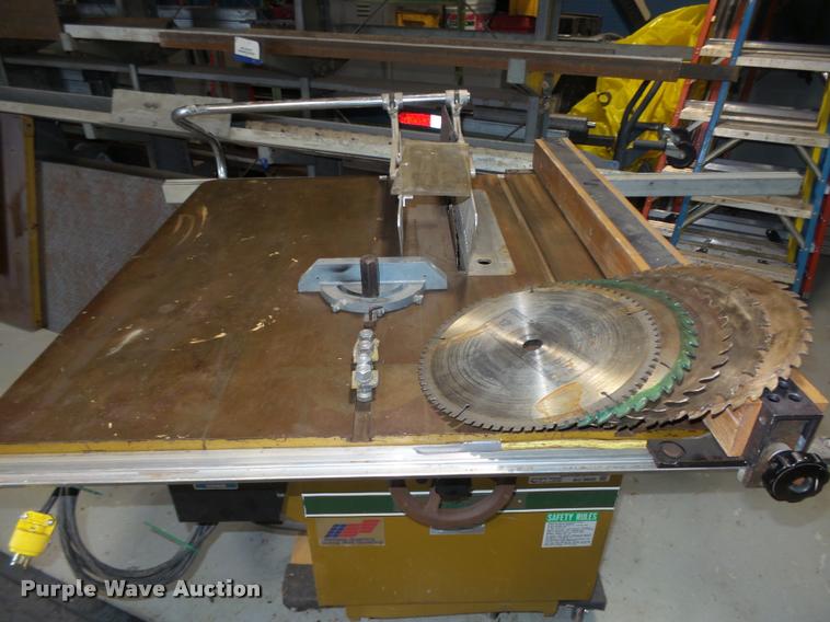 image for item AU9600 Powermatic 68 table saw