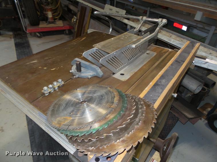 image for item AU9600 Powermatic 68 table saw