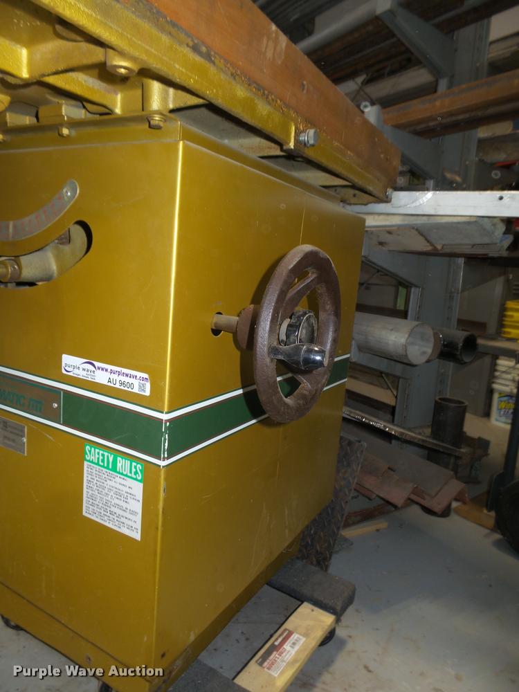 image for item AU9600 Powermatic 68 table saw
