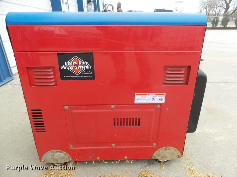 image for item AU9601 HD Power Inc. HDI 7000BD generator