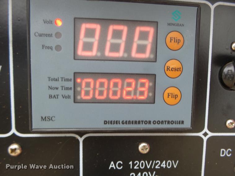 image for item AU9601 HD Power Inc. HDI 7000BD generator