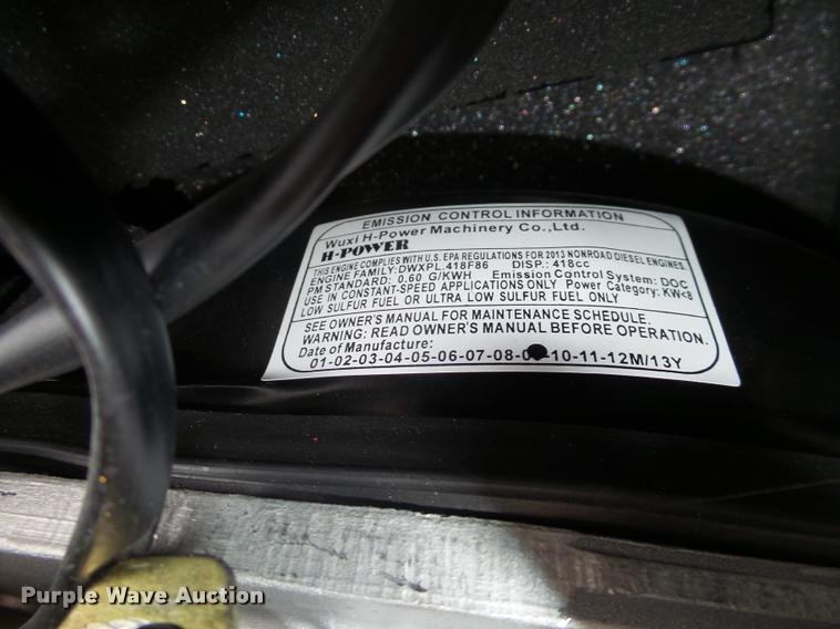 image for item AU9601 HD Power Inc. HDI 7000BD generator