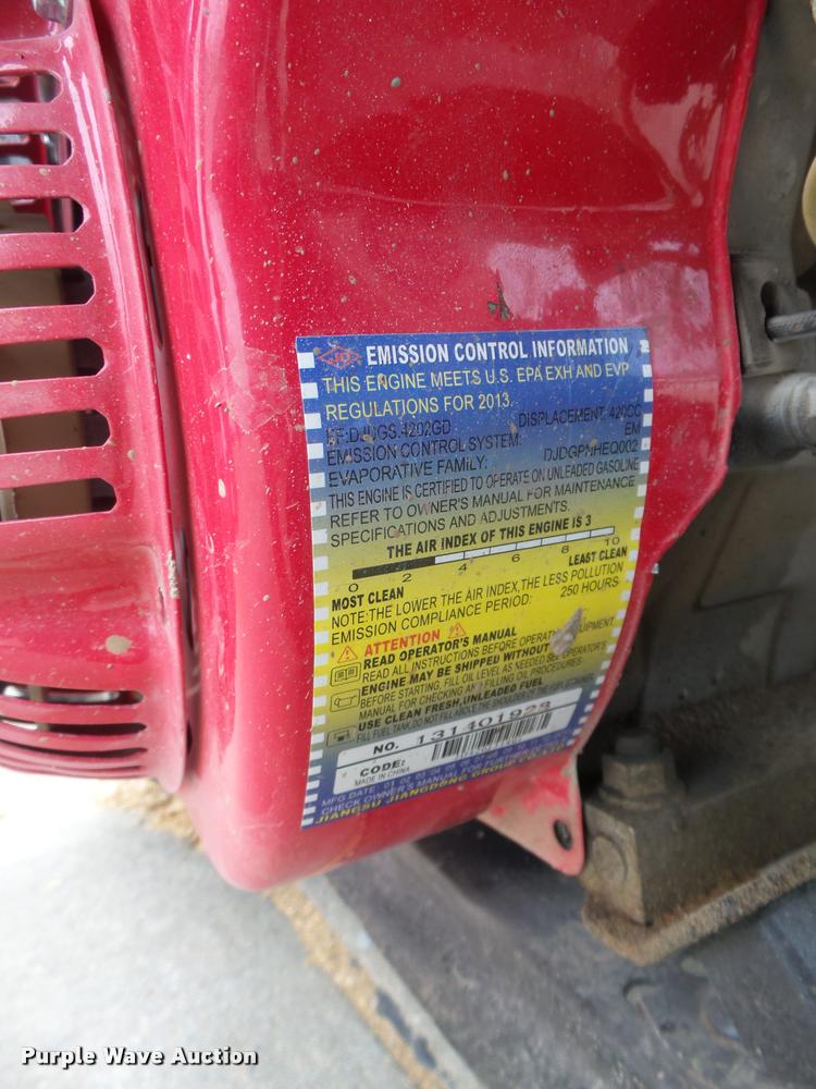 image for item AU9602 HD Power Inc. HDG 9000ER generator