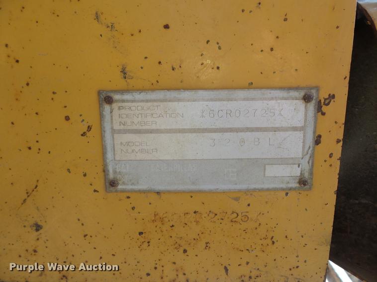 image for item BH9274 1998 Caterpillar 320B L excavator