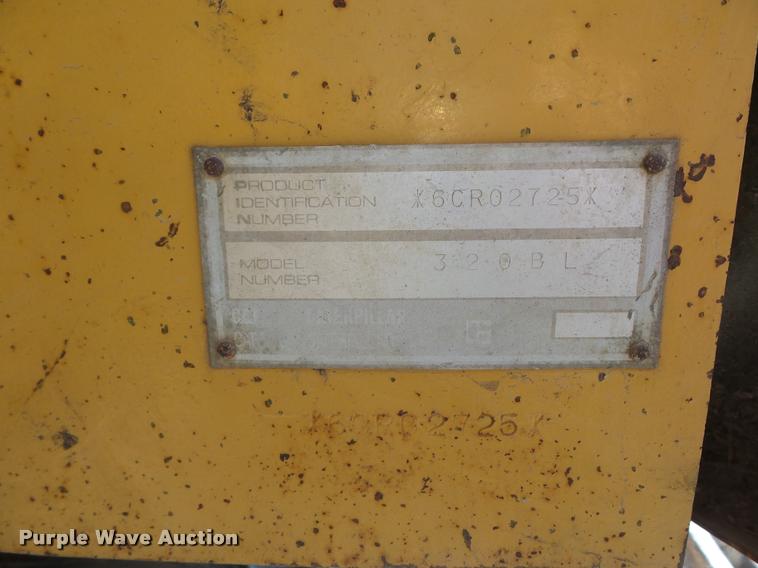 image for item BH9274 1998 Caterpillar 320B L excavator
