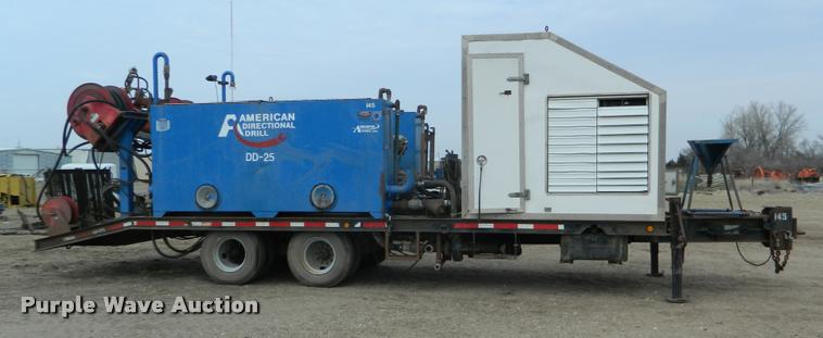 image for item BK9268 1997 American DD-25 directional boring unit