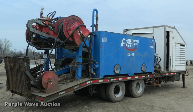 image for item BK9268 1997 American DD-25 directional boring unit