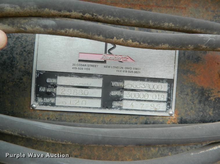 image for item BK9268 1997 American DD-25 directional boring unit