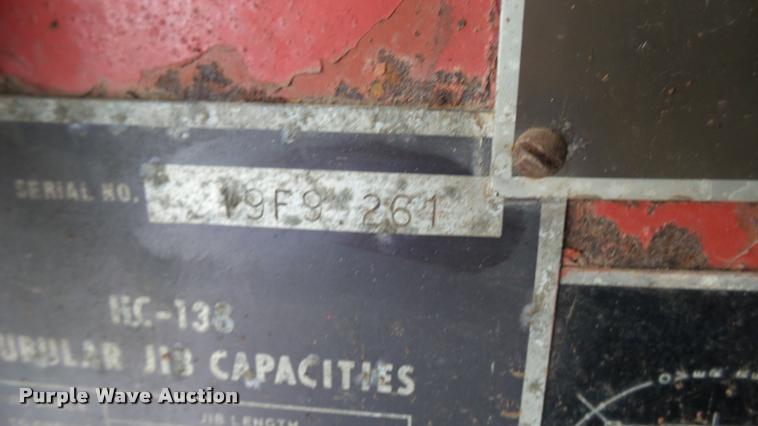 image for item DA0461 1969 Link Belt HC138 crane