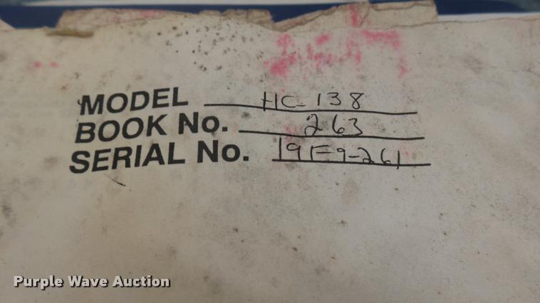 image for item DA0461 1969 Link Belt HC138 crane