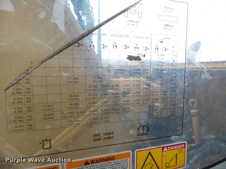 image for item DA0550 2006 Caterpillar 320C LU excavator