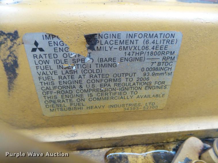 image for item DA0550 2006 Caterpillar 320C LU excavator