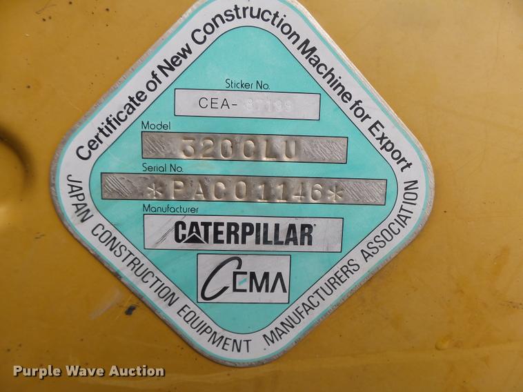 image for item DA0550 2006 Caterpillar 320C LU excavator