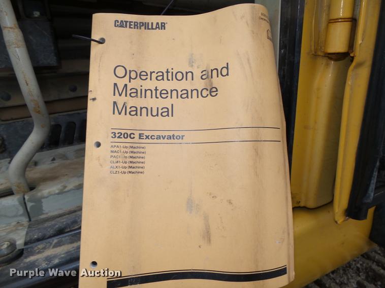 image for item DA0550 2006 Caterpillar 320C LU excavator