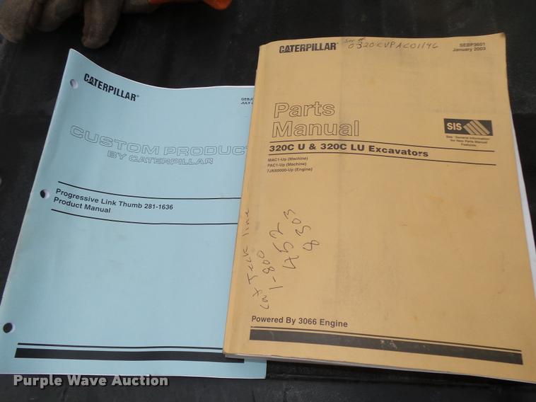 image for item DA0550 2006 Caterpillar 320C LU excavator