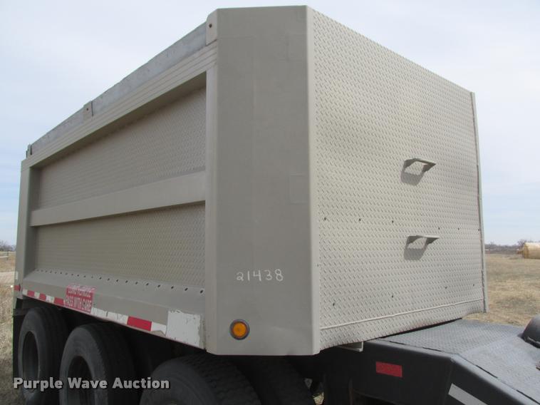 image for item DA0596 1994 Cornhusker end dump pup trailer