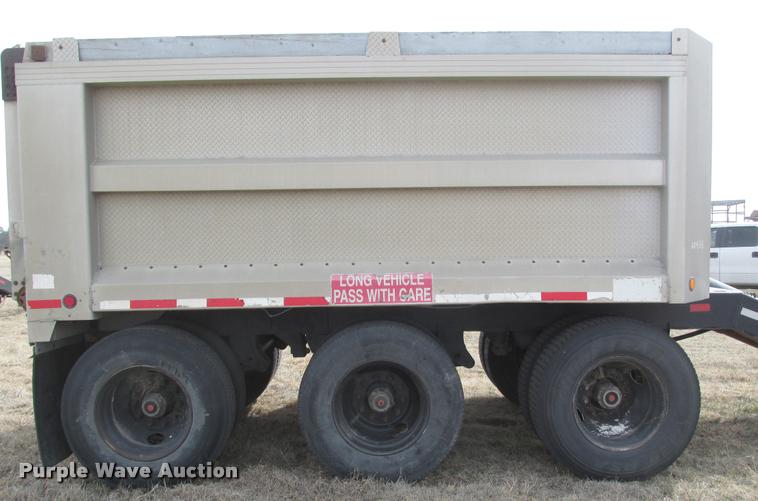 image for item DA0596 1994 Cornhusker end dump pup trailer