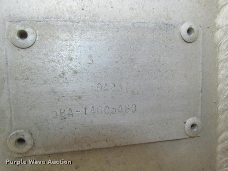 image for item DA0596 1994 Cornhusker end dump pup trailer