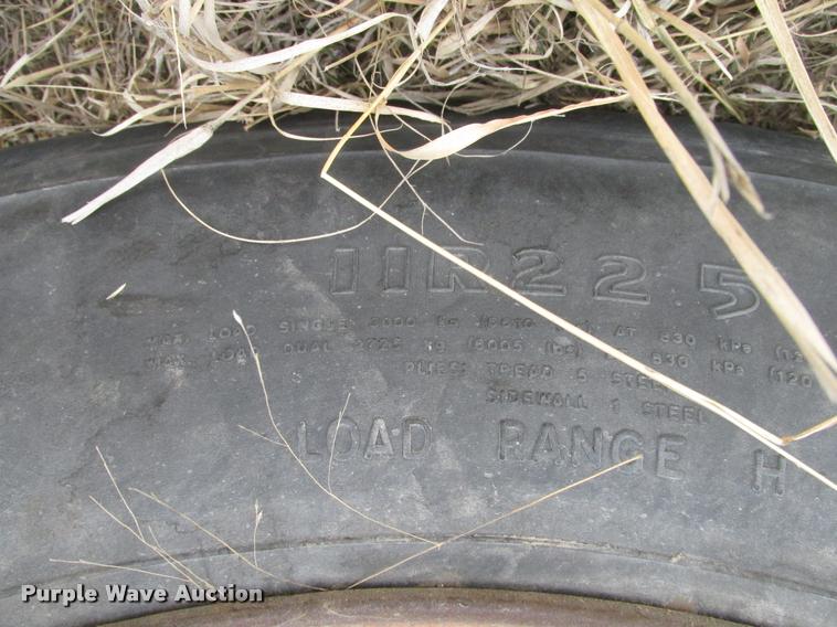 image for item DA0597 1994 Cornhusker 800R end dump trailer