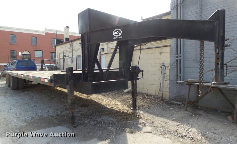 image for item DA0603 Shop built equipment trailer