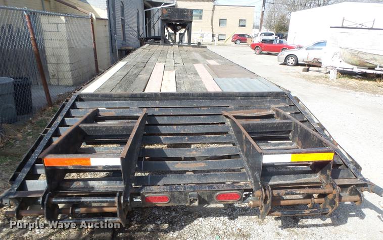 image for item DA0603 Shop built equipment trailer