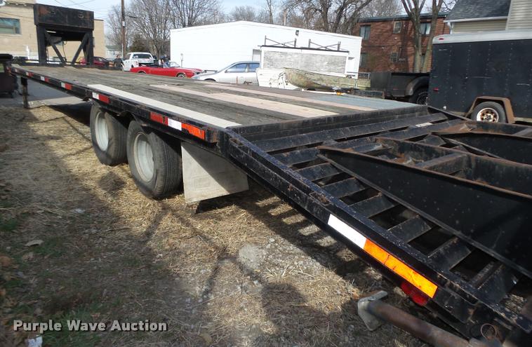 image for item DA0603 Shop built equipment trailer