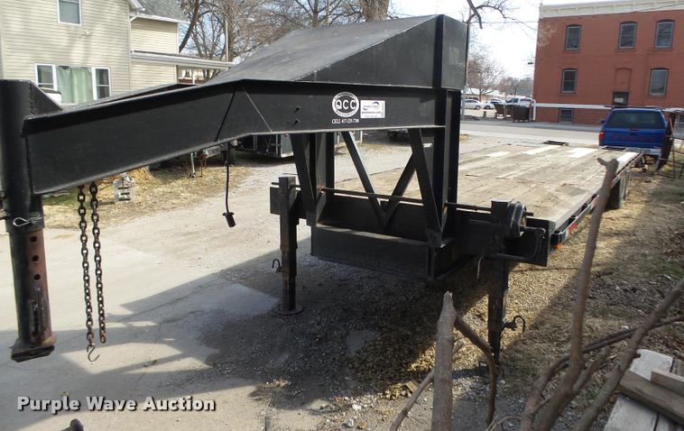 image for item DA0603 Shop built equipment trailer