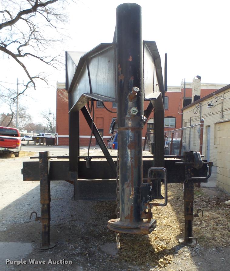 image for item DA0603 Shop built equipment trailer