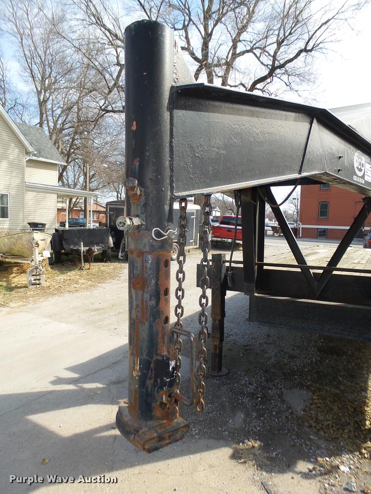 image for item DA0603 Shop built equipment trailer