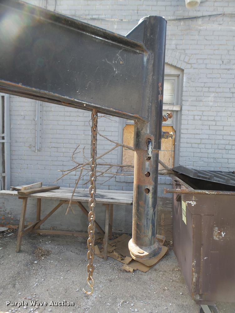 image for item DA0603 Shop built equipment trailer