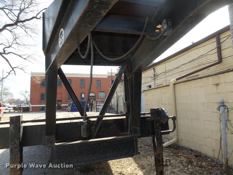 image for item DA0603 Shop built equipment trailer