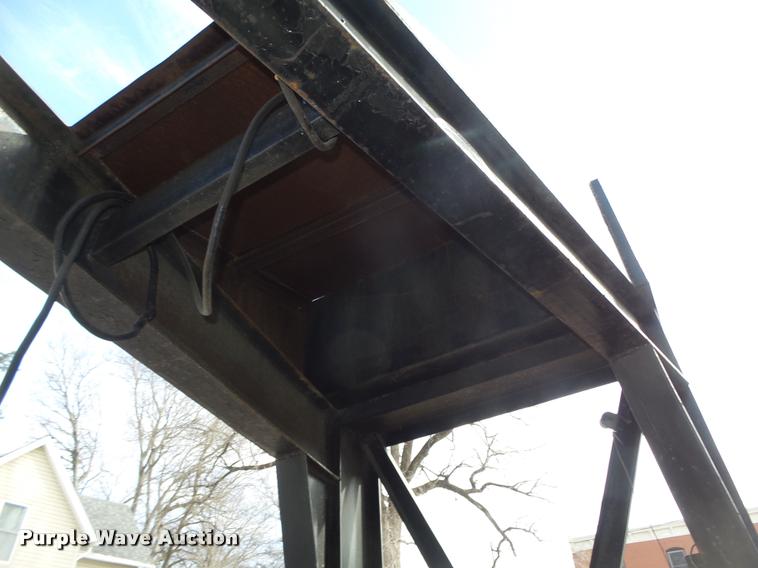 image for item DA0603 Shop built equipment trailer