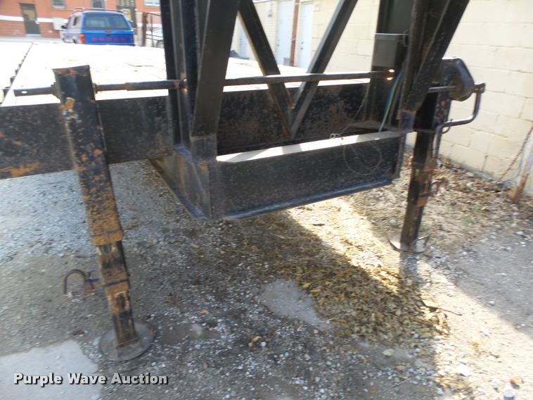 image for item DA0603 Shop built equipment trailer