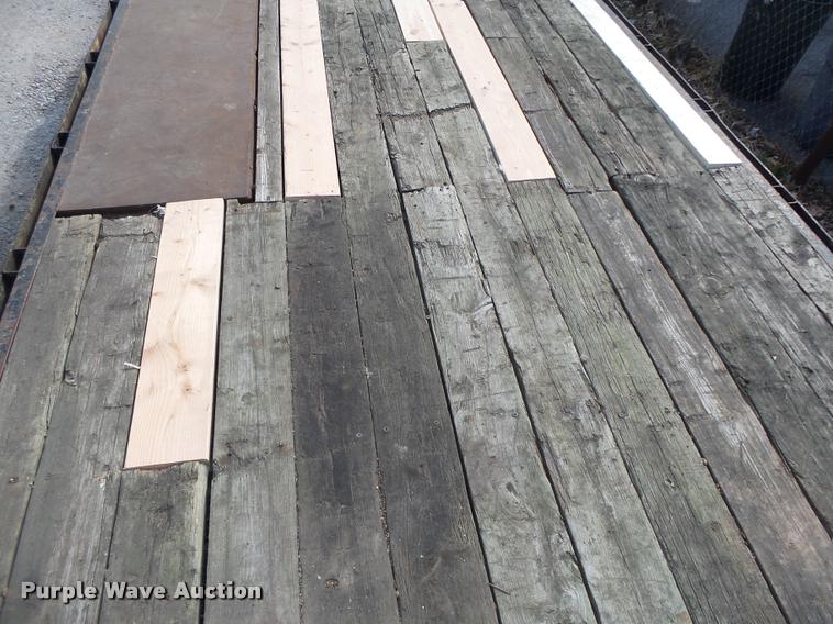 image for item DA0603 Shop built equipment trailer