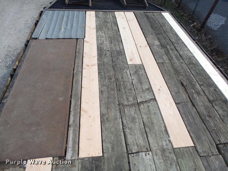 image for item DA0603 Shop built equipment trailer