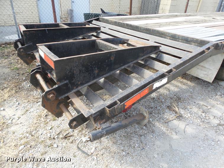 image for item DA0603 Shop built equipment trailer