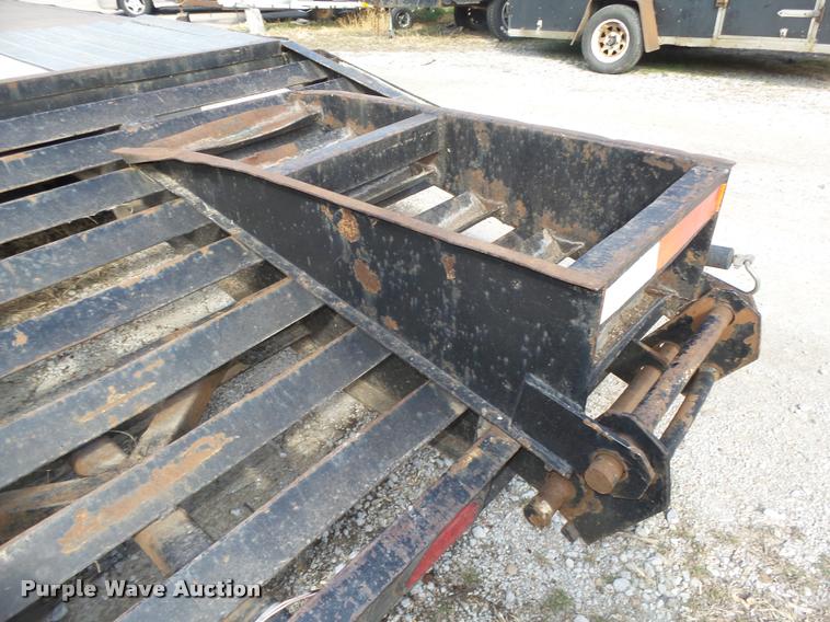 image for item DA0603 Shop built equipment trailer