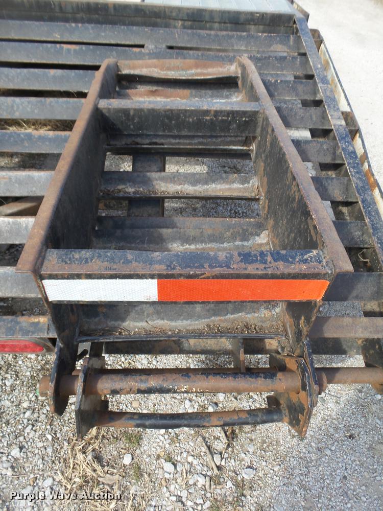 image for item DA0603 Shop built equipment trailer