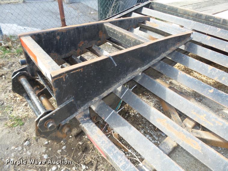 image for item DA0603 Shop built equipment trailer