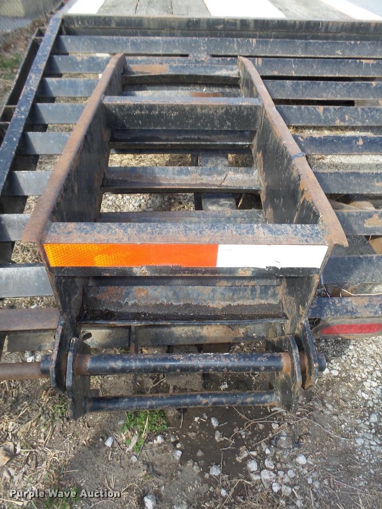 image for item DA0603 Shop built equipment trailer