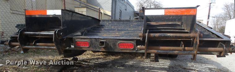 image for item DA0603 Shop built equipment trailer