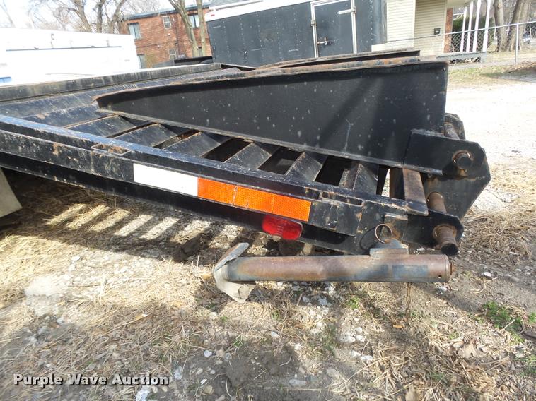 image for item DA0603 Shop built equipment trailer