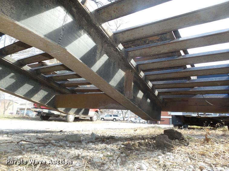 image for item DA0603 Shop built equipment trailer