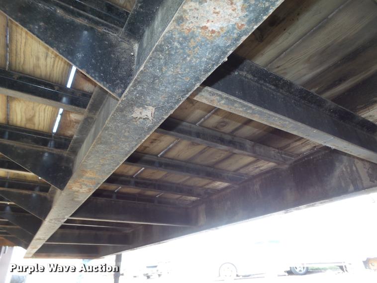 image for item DA0603 Shop built equipment trailer