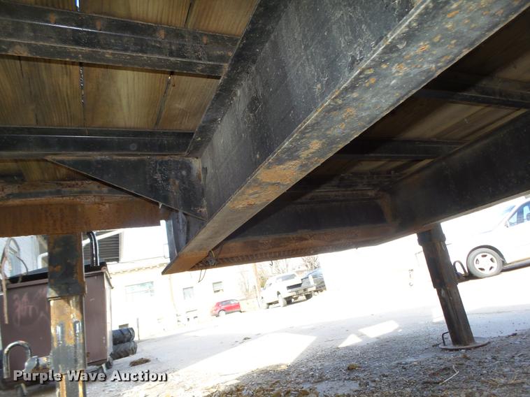 image for item DA0603 Shop built equipment trailer