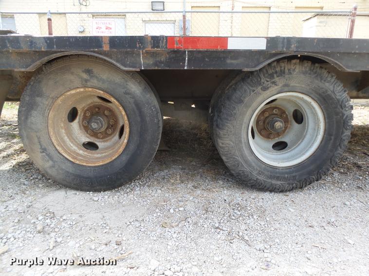 image for item DA0603 Shop built equipment trailer