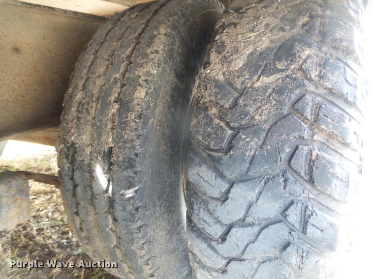 image for item DA0603 Shop built equipment trailer