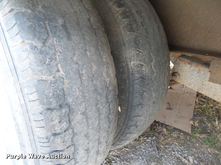 image for item DA0603 Shop built equipment trailer